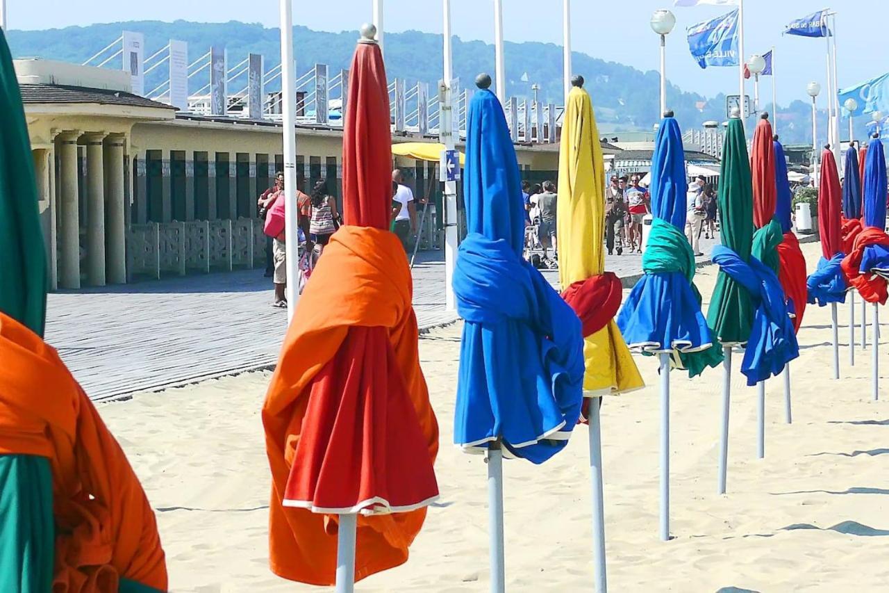 Charmant 3 Pieces Avec Jardin A 5Mn De La Plage دوفييل المظهر الخارجي الصورة